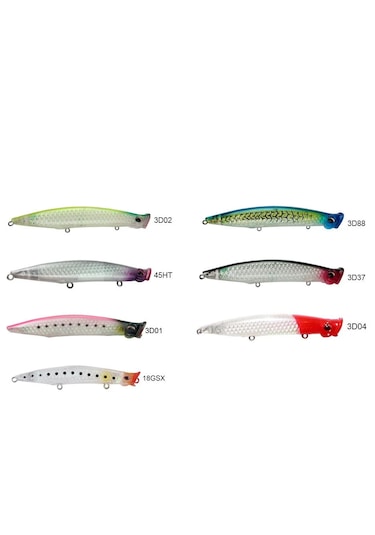 River Pop'n Catch 3d 125 12.5cm 19gr Popper 45ht
