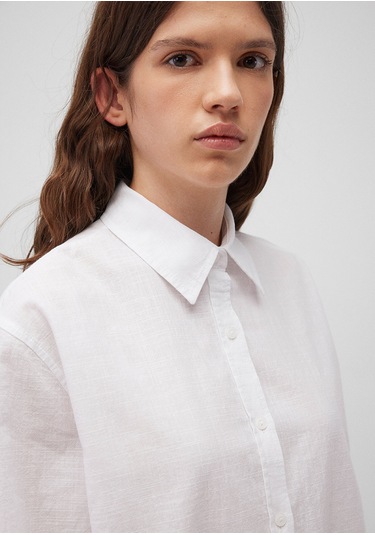 Mavi - Beyaz Gömlek 1210873-620 Beyaz