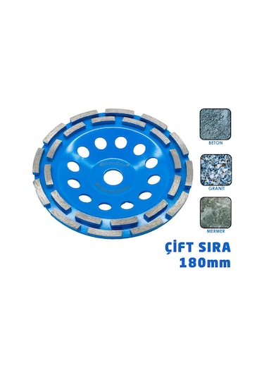 Master 504902 Çift Sıra Elmas Yüzey Temizleme 180 Mm