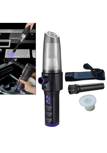 Suntek 2'si 1 Arada 10000MA Kuru Islak Kullanım El Süpürgesi