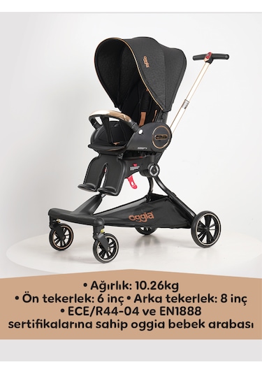 Oggia Bebek Arabası V9 Bej