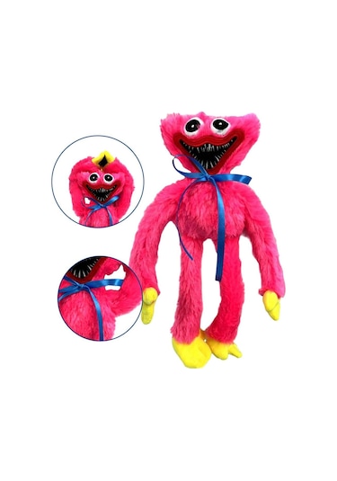 Homyl Peluş Bebek Sıcak Korkunç Oyuncak Çocuklar Için Pembe