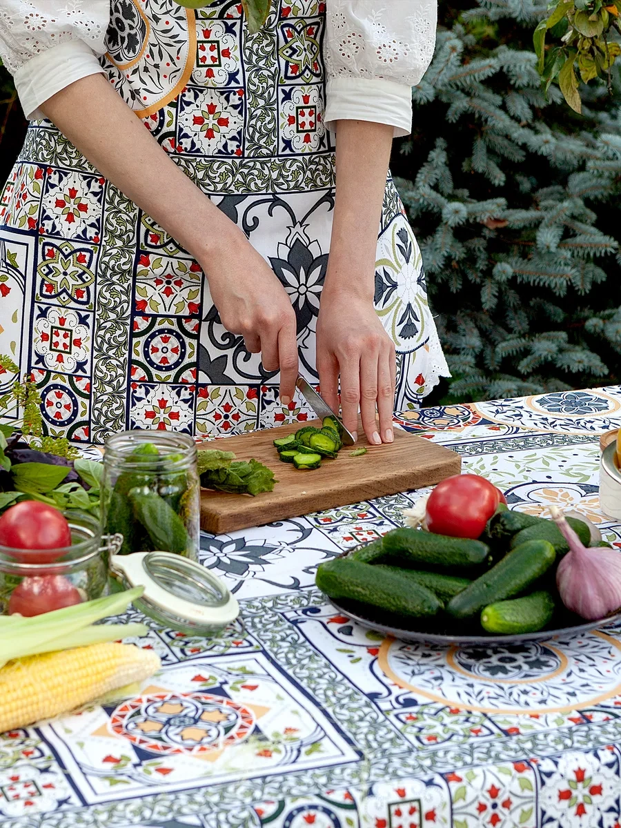 Mia Cara 2 Parçalı Mutfak Servo Seti 26075631 Mavi