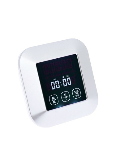 Ulzyvf Gümüş Kablosuz Et Termometresi - Dokunmatik Ekran, 8 Et Modu, 5 Lezzet Seçeneği Ve Alarm Gümüş