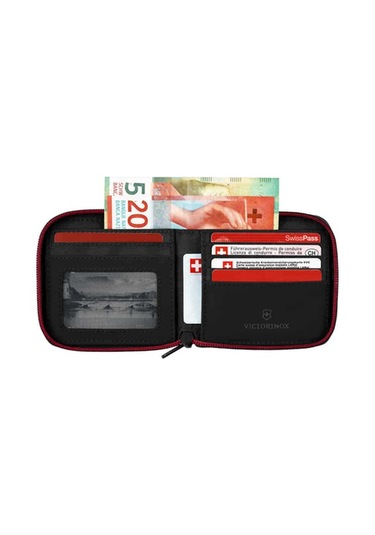 Victorinox 653367 Travel Essential Zip Around Cüzdan Rfıd Korumalı Renkli Çok Renkli