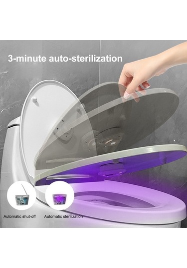 Ulzyvf Taşınabilir Uv Dezenfektan Lamba - Usb Şarjlı, Aromalı Mini Sterilizatör Beyaz Beyaz