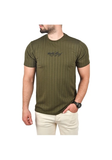 Deepsea Erkek Haki Dar Kesim Pamuklu Tişört Slim Fit Nefes Alan Yumuşak Dokulu Tişört 2504351 Haki Deepsea Erkek Haki Dar Kesim Pamuklu Tişört Slim Fit Nefes Alan Yumuşak Dokulu Tişört 2504351 Haki