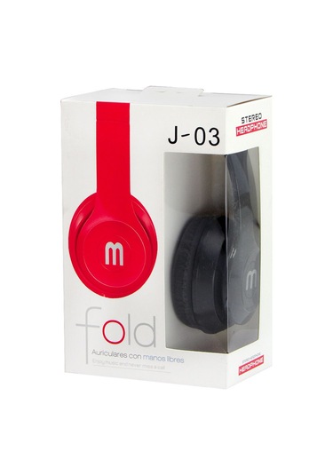 Fold J03 Mikrofonlu Kulak Üstü Kulaklık