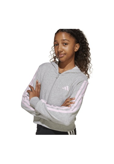 Adidas Adidas Jg 3s Ft Fz Cro Kız Çocuk Gri Sweatshirt 17719 Gri