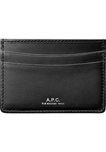 A.p.c André Unisex Deri Kartlık Siyah 4 Ürün Kodu 002718