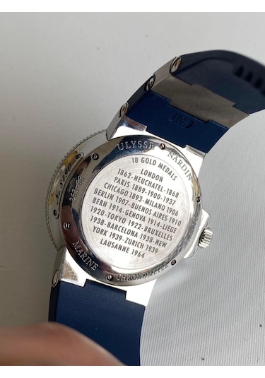 Ulysse Nardin 263-66 41mm Kauçuk Kordon Erkek Kol Saati 2. El