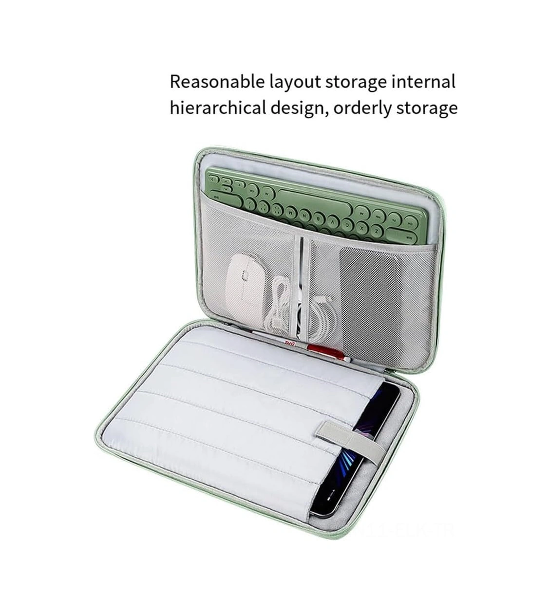 Xindoker 11-11.6 İnç Dijital Cihaz Koruması İçin Dayanıklı Nilon Kılıf, Çarpıtkor Ve Sürtünmeye Dayanıklı, Taşınabilir Çantı, Siyah Siyah