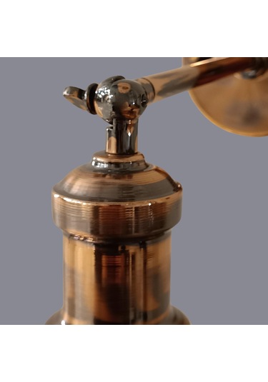 Rustica Eskitme Bakır Aplik Bakır