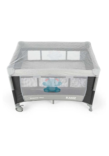 Kanz Sleepside +Plus Anne Yanı Park Yatak Ve Oyun Parkı Siyah + Yatak