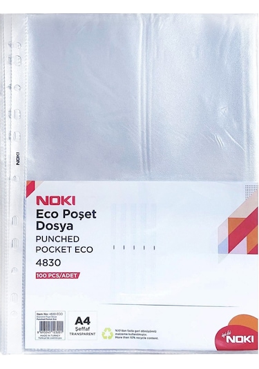 Noki Poşet Dosya Eco 500'lü Paket