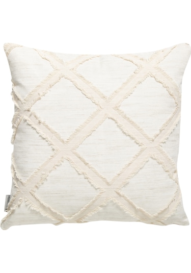Mudo Home Bella Soft Kırlent Ekru 45x45
