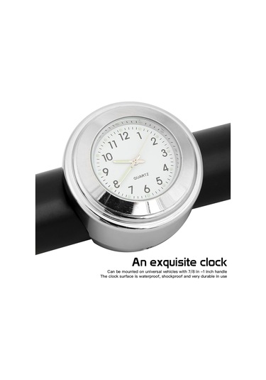 Evrensel Motosiklet Gidon Metre Bisiklet Saat Motosikletler K20473-2