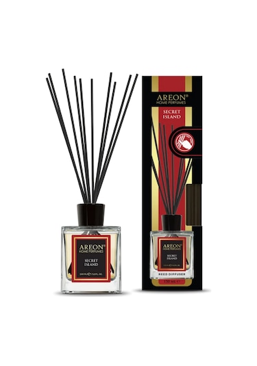 Areon Lux Secret Island 150 Ml Bambu Çubuklu Oda Kokusu Karışık
