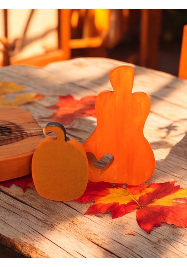 Naturel Görünümlü Aşık Balkabakları 2'li Dekor