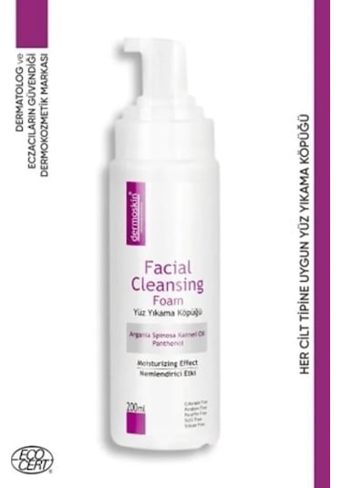 Dermoskin Facial Cleansing Foam Yüz Yıkama Köpüğü 200 ML
