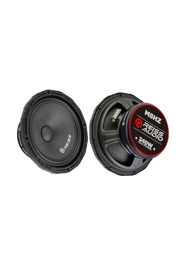 Reiss Audio Rs-m8hz 20cm Midrange 340w Maksimum 120w Rms Kapaklar Dahil