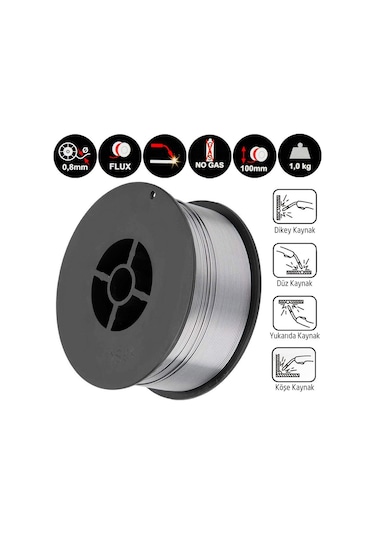 Eps Genera K108 Gazsız Gazaltı Mıg Kaynak Teli 0.8 Mm 1 Kg Makara