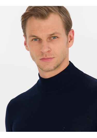 Pierre Cardin Erkek Lacivert Triko Kazak 50257313-vr033 Lacivert