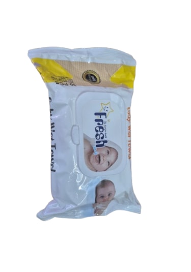 Fresh Baby Kapaklı Islak Havlu 80'li