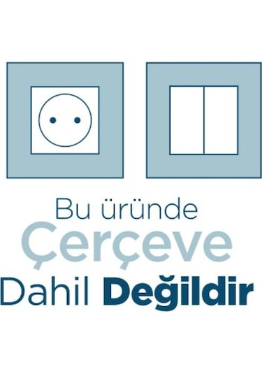 Mutlusan Rita Beyaz Anahtar Çerçeve Hariç