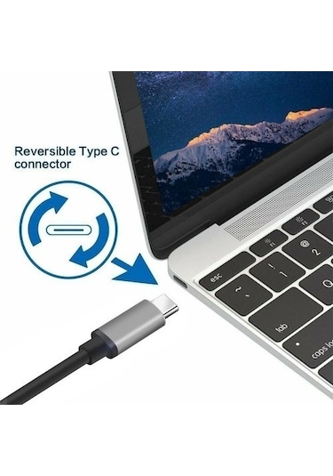 Daytona Ch-01 Type-C To 4K Ultra Full Hd Hdmı Usb-C Tak Çalışt...