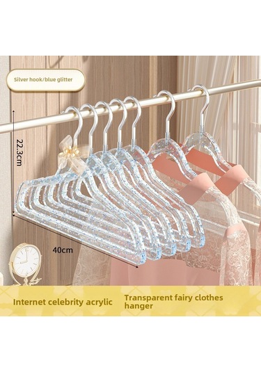 Gümüş Kanca/mavi Sim Askı, Akrilik, Sevimli, Dikişsiz, Şeffaf Gümüş