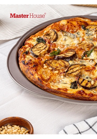 Master House Nicoleta 35x32x1 Cm Pizza Kalıbı 200785129 Gri-kahverengi