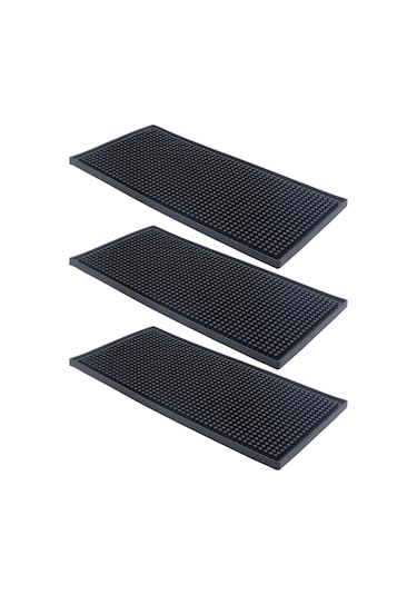 Xurunkeji 3 Paket Siyah Bar Matı Dökülme Matı Cam Kurutma Matı Kokteyl Karıştırma Servis Matı Tezgah Üstü İçin 12 İnç U X 6 İnç G Siyah Xurunkeji 3 Paket Siyah Bar Matı Dökülme Matı Cam Kurutma Matı Kokteyl Karıştırma Servis Matı Tezgah Üstü İçin 12 İnç U X 6 İnç G Siyah