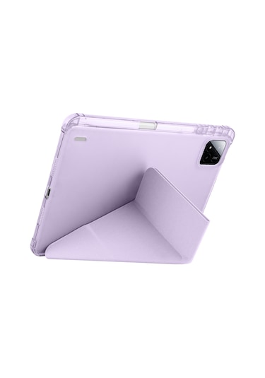 Xiaomi Pad 7 Kılıf Tri Folding Kalem Bölmeli Standlı Kılıf Tablet Kılıfı