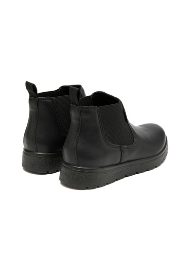 Bot Kadın 45 U33 Zx Fly Flot Synthetıc Woman Ankle Boot Black Siyah