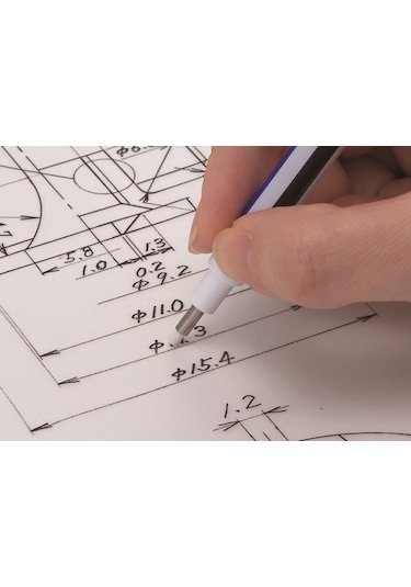 Tombow Mono Zero Yuvarlak Uçlu Kalem Silgi 2.3Mm Çizgili