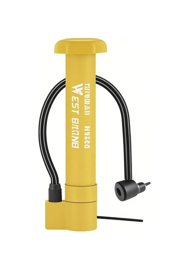 Yifomall Mavi Mini Bisiklet Pompa, Mtb Yolları İçin, Schrader Valfi, Futbol-basketbol-halka Şişirme, Hafif Ve Taşınabilir