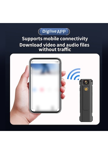 Youmex C5 Mini Gövde Kamerası 1080p Video/audio Kayıt, Gece Görüşü, Uzun Pil, Dayanıklı Tasarım, 32gb Depolama