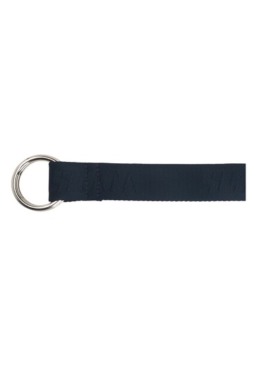 Slam Slam Logo Belt Unisex Mavi Kemer W13 Lacivert