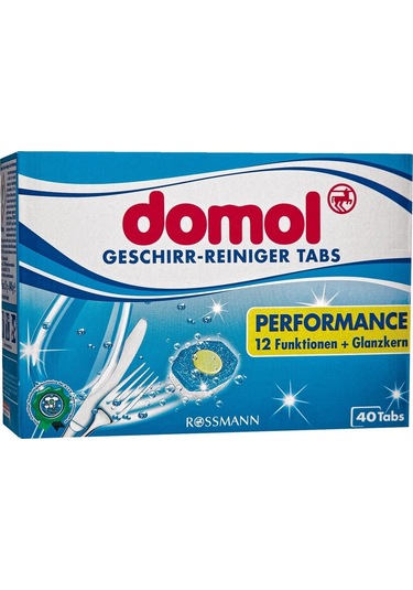 Domol Multi Performans Bulaşık Makinesi Deterjanı 40 Tablet