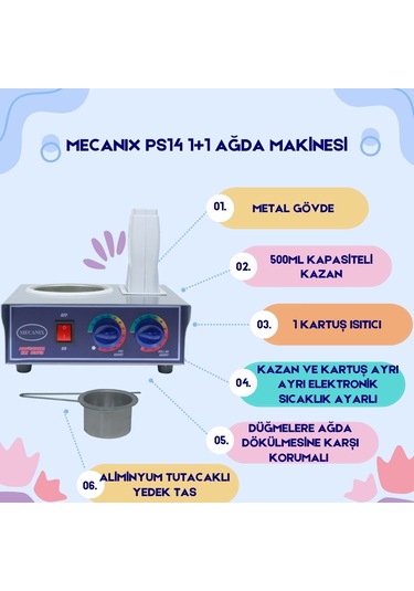 Ps14 Kombine Sir Ağda Makinesi