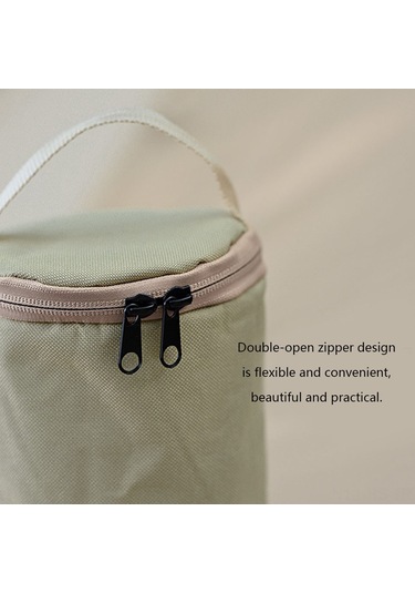 Reedark Kamp Gazı Depolama Çantası, 600d Oxford Kumaş, Darbeye Dayanıklı, Mini Malzeme Çekmecesi, Taşınabilir Outdoor Kılıf Küçük Haki