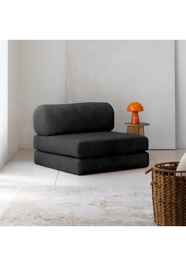 Modüler Legom Tekli Koltuk Siyah