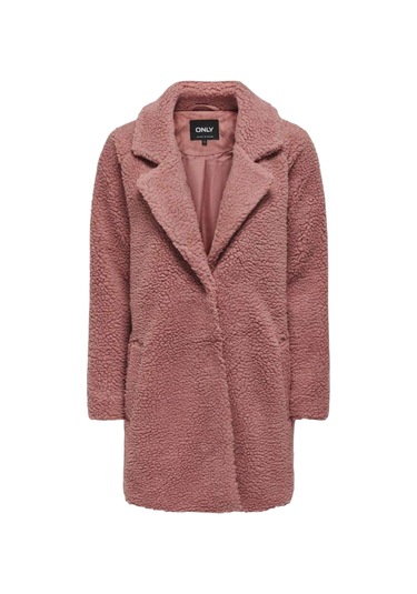 Only Yumuşak Dokulu Oversize Fit Teddy Peluş Kaban 15304788 A.maun