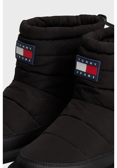 Tommy Jeans Bayan Bot En0en02725 Bds Siyah Siyah