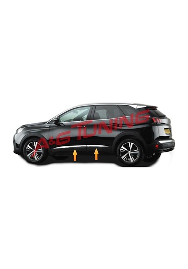 Peugeot 3008 Krom Kapı Çıtası 2016 ve Üzeri P.çelik N11.198