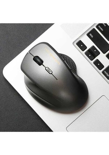 Besthome1 2 4g Ergonomik Grey Fare Oyun Ofis Uyumlu Pil Optik Sensör Rahat Tutuş Windows 10 Kullanımı İçin -