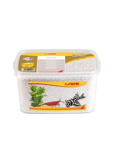 Sera Akvaryum Kumu Beyaz 1-3Mm 6 Lt
