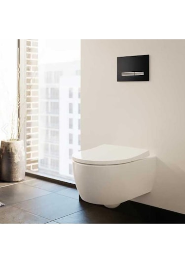 Geberit Icon Klozet Asma Kanallı 53cm  501.003.00.1 +Geberit Kloz