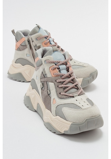 Luvishoes Lowel Buz Multi Kadın Spor Bot Çok Renkli